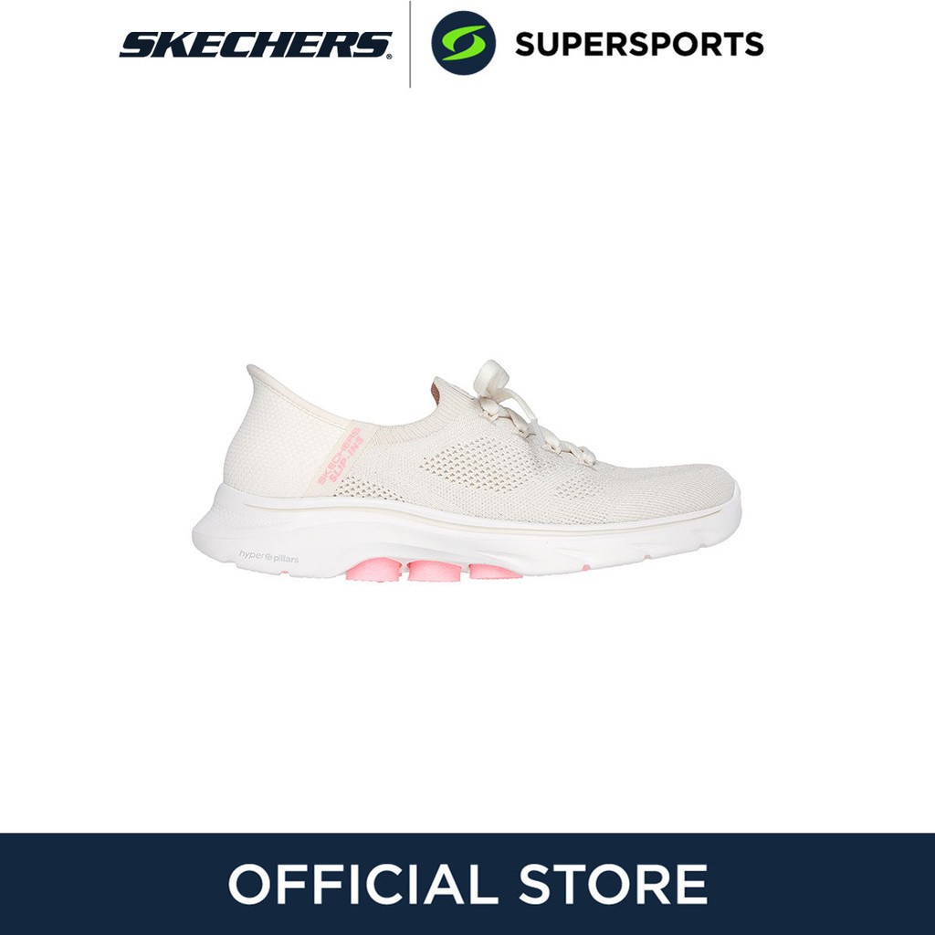 SKECHERS Hands Free Slip-ins®: GO WALK 7™ - Via รองเท้าผู้หญิง 125213-OFPK