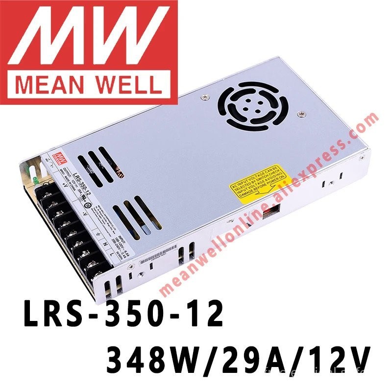 Mean Well LRS-350-12 Meanwell 12V/29A/348W DC Single Output Switching Power Supply ร้านค้าออนไลน์