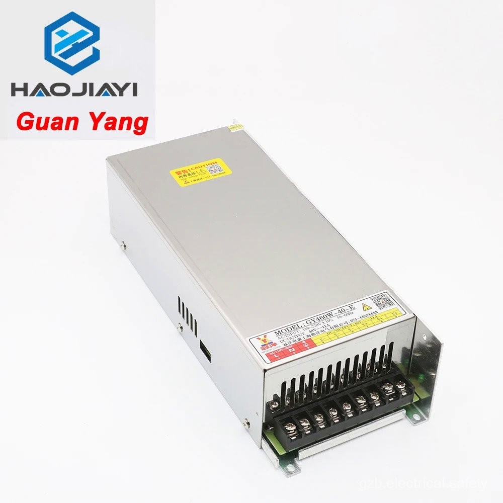 HAOJIAYI Guanyang Switch Power Supply 40V 11A 460W สำหรับ57 Stepper Motor Driver CNC เลเซอร์แกะสลักเ