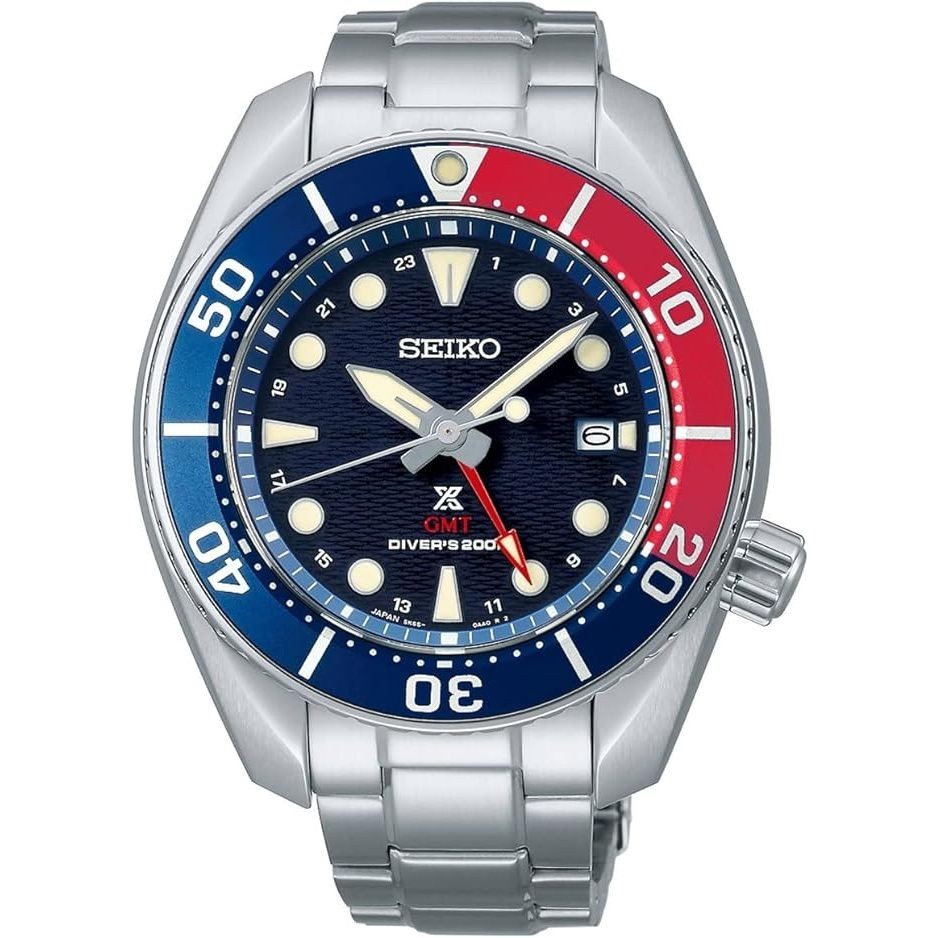 นาฬิกาข้อมือ Jdm Seiko Prospex Series Steel Sapphire Eco-Drive แฟชั่น สําหรับผู้ชาย Sbpk005
