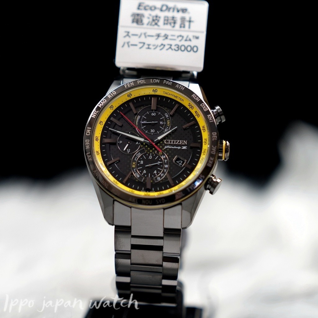 Jdm Watch Citizen Star Attesa Series Nissan Fairlady Z Cooperation นาฬิกาข้อมือ พลังงานแสงอาทิตย์ กันน้ํา At8185-89E
