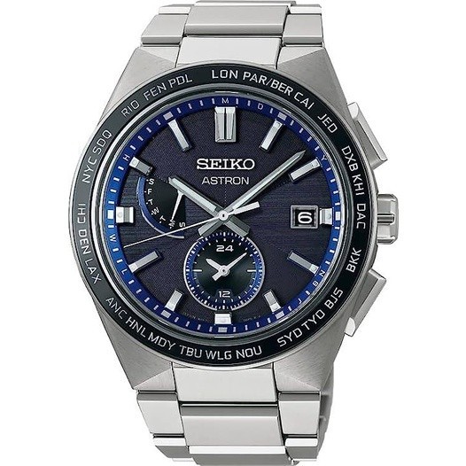 Seiko Astron Sbxy051 นาฬิกาข้อมือ ไทเทเนียมบริสุทธิ์ พลังงานแสงอาทิตย์ 2022.10
