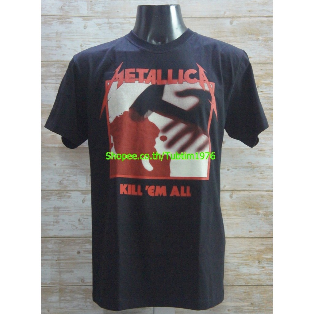 เสื้อวง METALLICA งานวินเทจ ลายอมตะ วินเทจ เมทัลลิกา MET1311