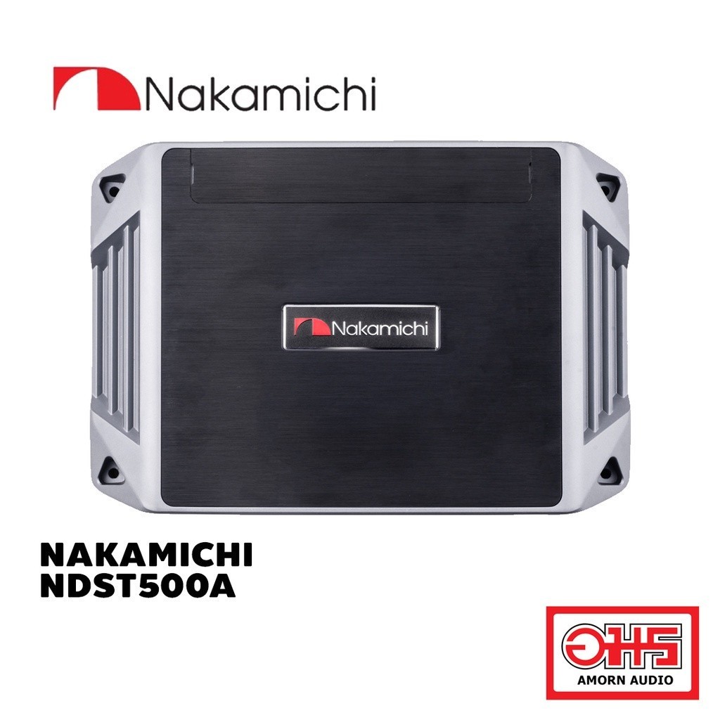 NAKAMICHI NDST500A ( ฟรี REMOTE DSP รุ่น AC2 )เครื่องเสียงรถยนต์ DSP  เพาเวอร์แอมป์ AMORNAUDIO