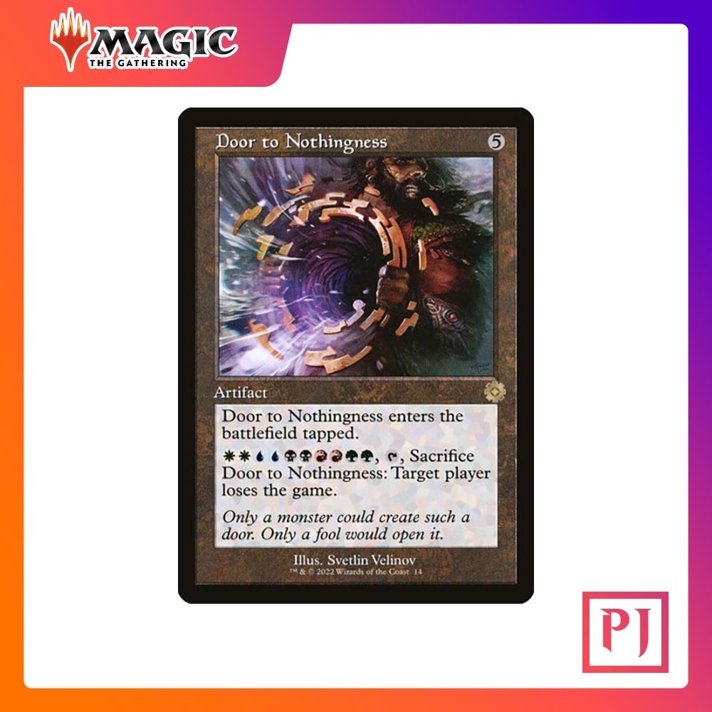 [MTG] Door to Nothingness (#014) (Retro Frame) [BRO] [ARTIFACT] [RARE] [NORMAL] [ENG] (การ์ดเมจิค / Magic the Gathering)