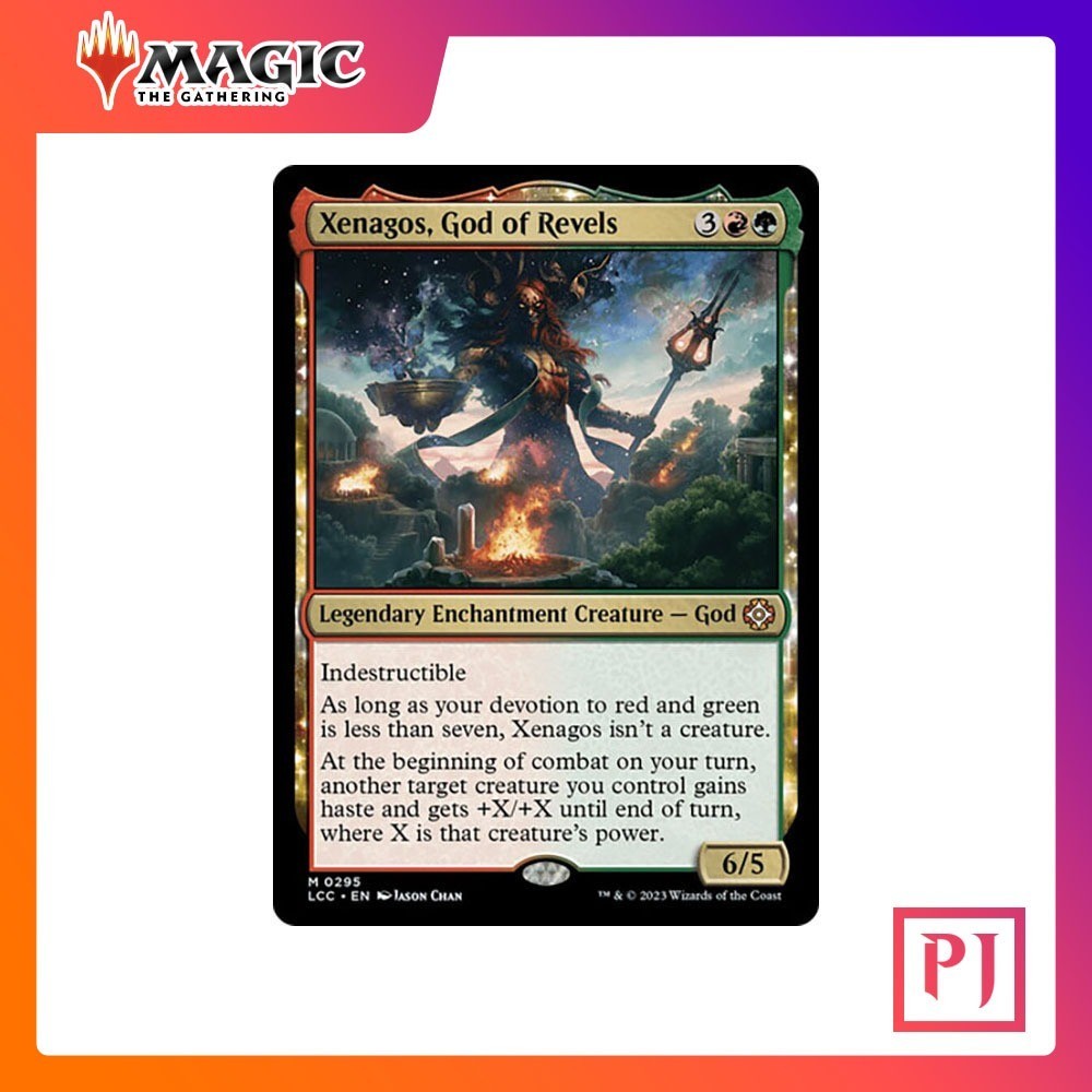 [MTG] Xenagos, God of Revels [LCC] [MULTI] [MYTHIC] [NORMAL] [ENG] (การ์ดเมจิค / Magic the Gathering