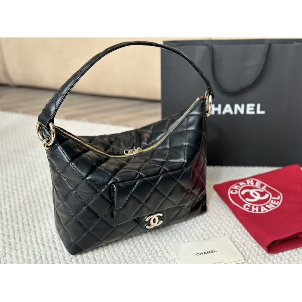 Chanel Classic กระเป๋าสะพายมือสองแฟชั่นระดับไฮเอนด์