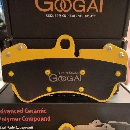 ผ้าเบรคหน้า 18 Z GOOGAI KIRIN 650 C ทนความร้อนสูง