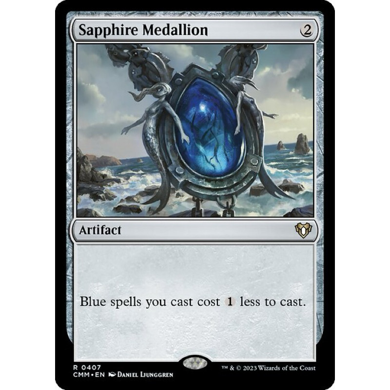 [ Commander Masters] - [CMM] - [Sapphire Medallion] - (R) - [2023]