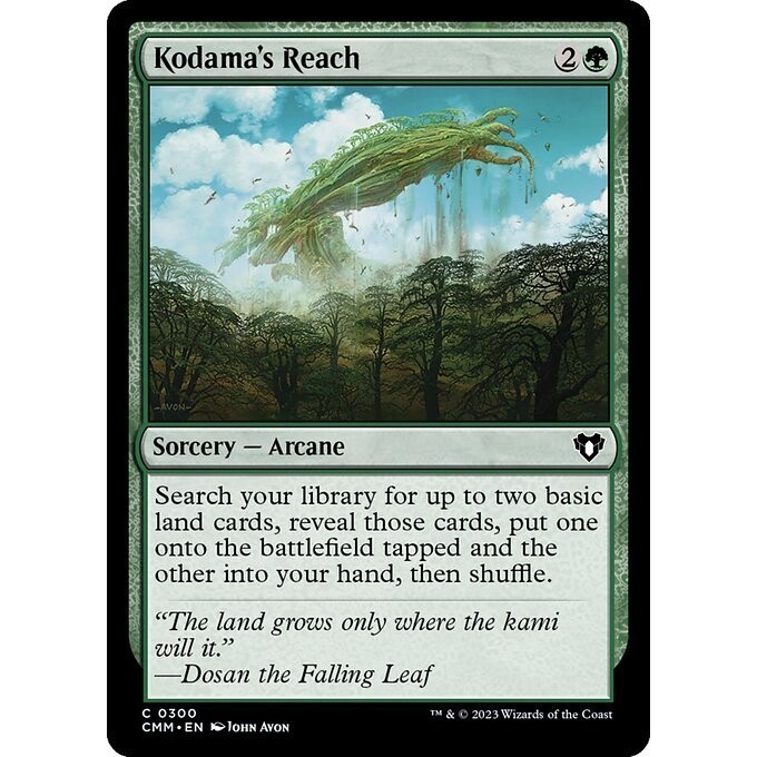 [Commander Masters] - [CMM] - [Kodama's Reach] - (C) - [2023]