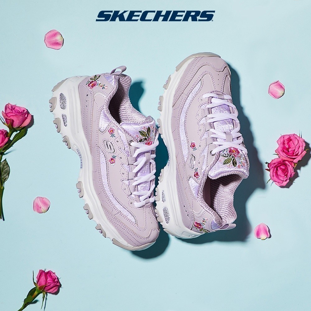 Skechers สเก็ตเชอร์ส รองเท้า ผู้หญิง Sport D'Lites 1.0 Shoes - 11977-LAV