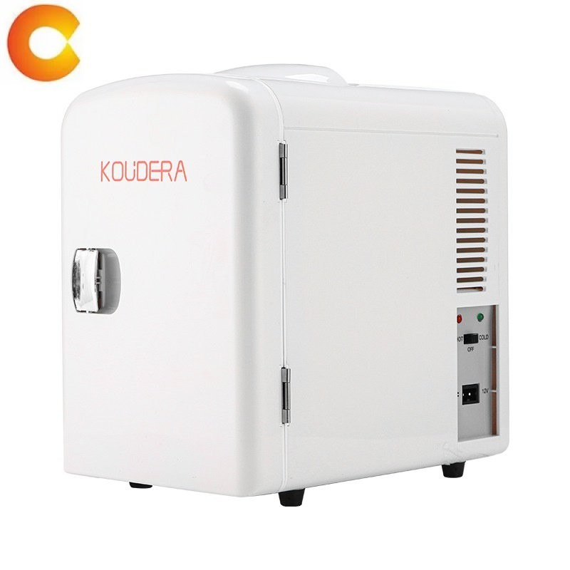 ตู้เย็นขนาดเล็กในรถยนต์ 4Lตู้เย็นสำหรับใช้ในครัวเรือนขนาดเล็ก AEDA