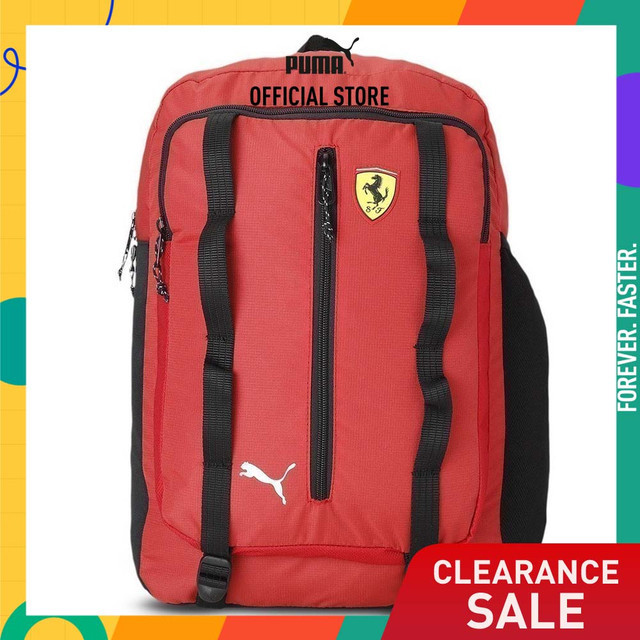 PUMA AUTO - กระเป๋าเป้ Scuderia Ferrari SPTWR Race สีแดง - ACC - 07840501