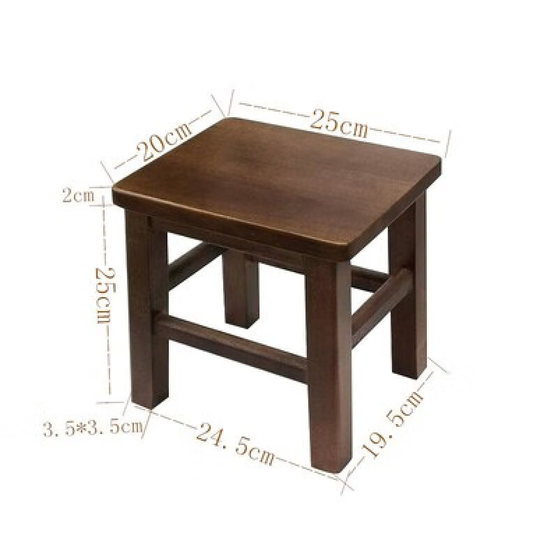 HotรับประกันคุณภาพDIYOOCOStool Small Stool Stool Household Solid Wood Stool Small Stool Household Wo