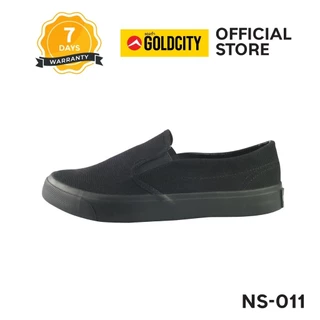 GOLDCITY รองเท้าสลิปออน UNISEX พื้นยางพารา กันลื่น ใส่สบาย ใส่ได้ทุกวัน (37-45) รุ่น NS011