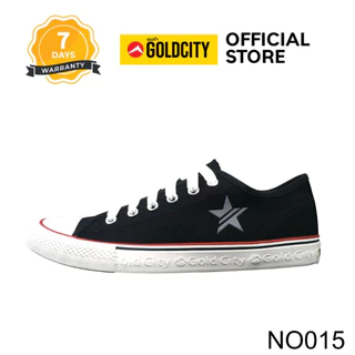 GOLDCITY รองเท้าผ้าใบ แฟชั่น แบบผูกเชือก UNISEX ใส่สบาย น้ำหนักเบา กันลื่น (37-45) รุ่น NO015
