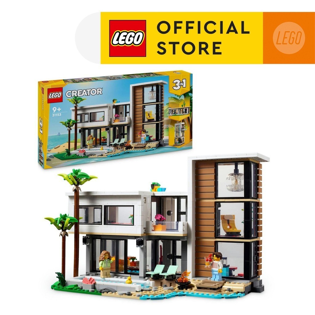 LEGO Creator 31153 Modern House (939 Pieces)
