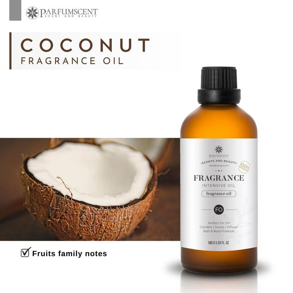 PARFUMSCENT หัวน้ำหอม Coconut Fragrance Oil
