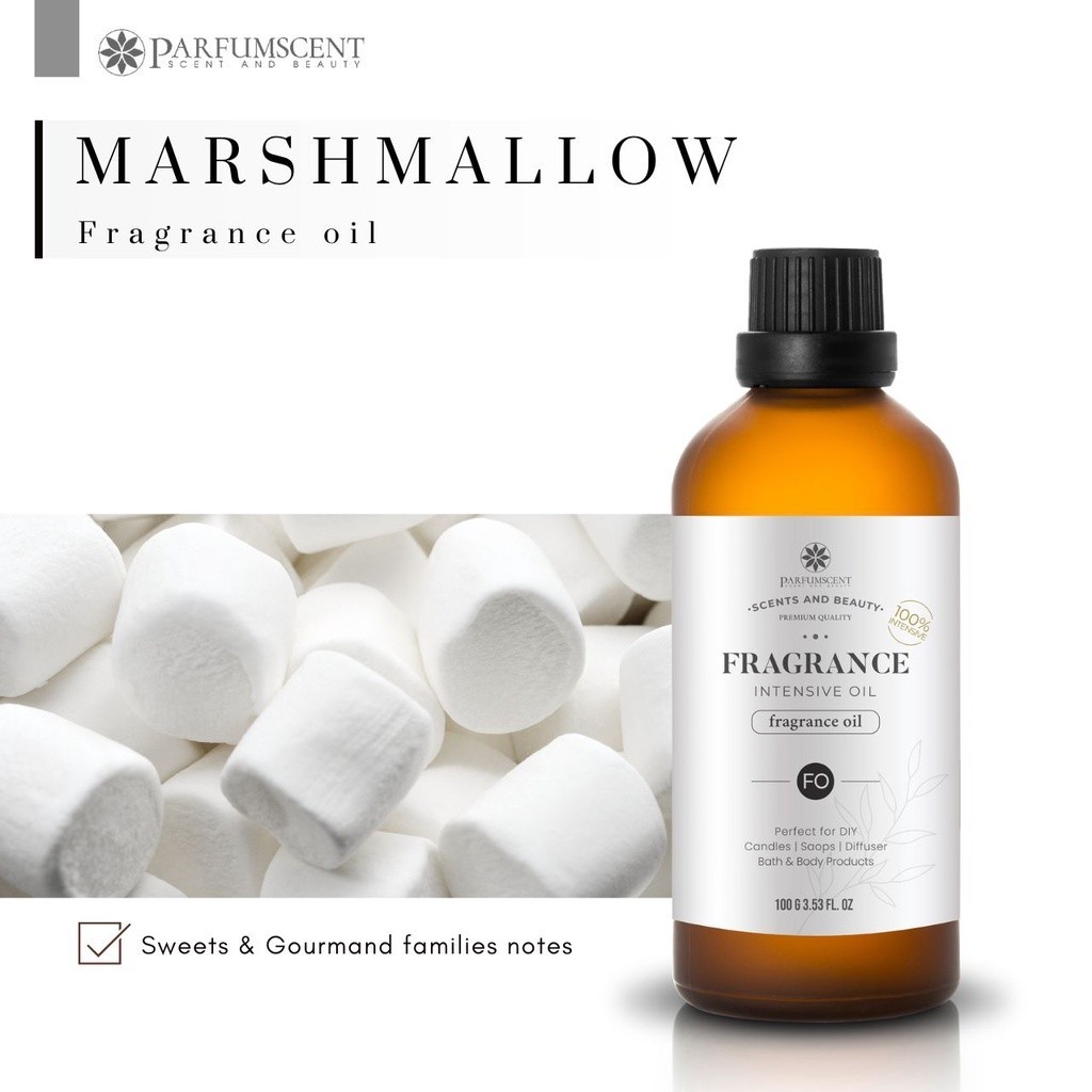 PARFUMSCENT หัวน้ำหอม Marshmallow Fragrance Oil