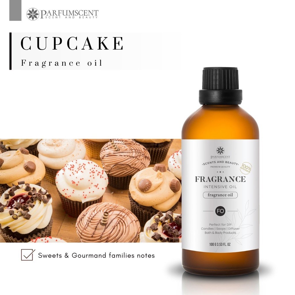 PARFUMSCENT หัวน้ำหอม Cupcake Fragrance Oil
