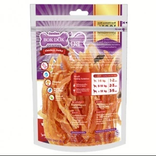 (CK54A)Bok Dok(บ็อกด็อก)สันในไก่เส้นนิ่ม 175g.