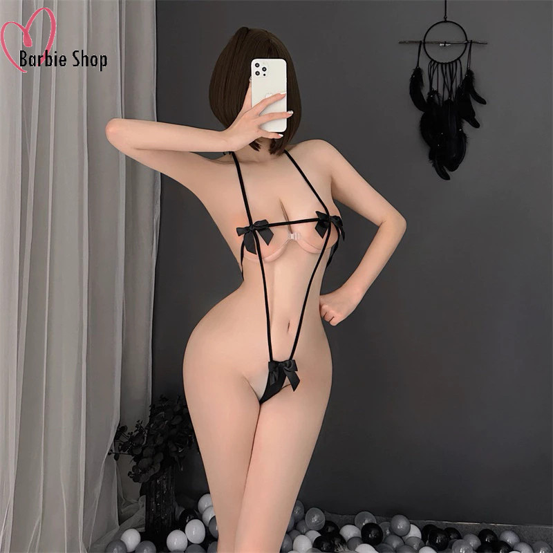 ชุดชั้นในเซ็กซี่ ชุดนอนเซ็กซี่ Sexy รุ่น BD8817 โบว์กี้ เกรดพรีเมี่ยมแท้ BarbieShop