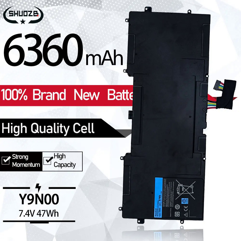 New Y9N00 Laptop Battery For Dell XPS 12 9Q23 13 9333 13-L321X L322X L221X 9Q33 C4K9V 3H76R PKH18 0P