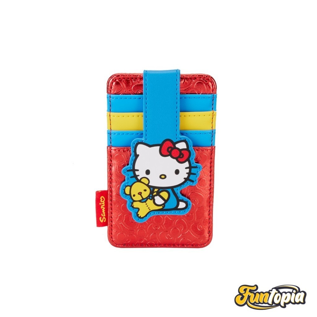 Funko (SANWA0984) - Sanrio Hello Kitty 50th Anniversary Metallic Card Holder by Loungefly