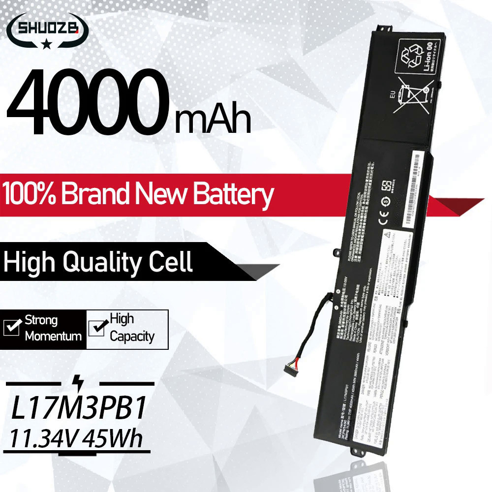 L17M3PB1 L17C3PB0 L17D3PB0 Battery For Lenovo IdeaPad 330G 330-15ICH 330-17ICH 3ICP6/54/90 5B10R4670