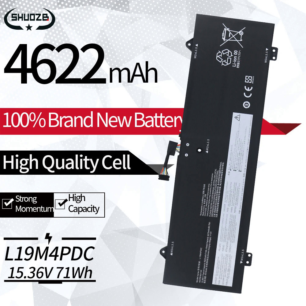 L19M4PDC L19C4PDC L19L4PDC Battery For Lenovo Ideapad Yoga 7-14ITL5 7-15ITL5 5B10Z26482 5B10Z26479 5