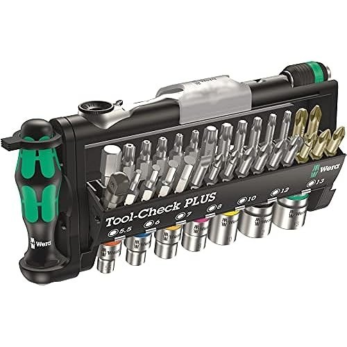 Wera Vera 05056490001 Tool-Check PLUS, 39-piece bit socket ratchet set Japan