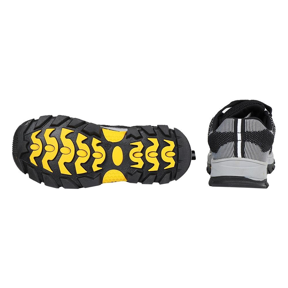 DEXZON รองเท้านิรภัยพื้นยาง LJ1760 เบอร์ 42 สีดำ