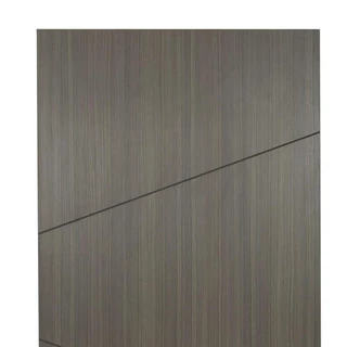 AZLE ประตูภายในเมลามีน ATLANTA 80X200 ซม. สีเทา ไม่เจาะลูกบิด จัดส่งโดย HomePro