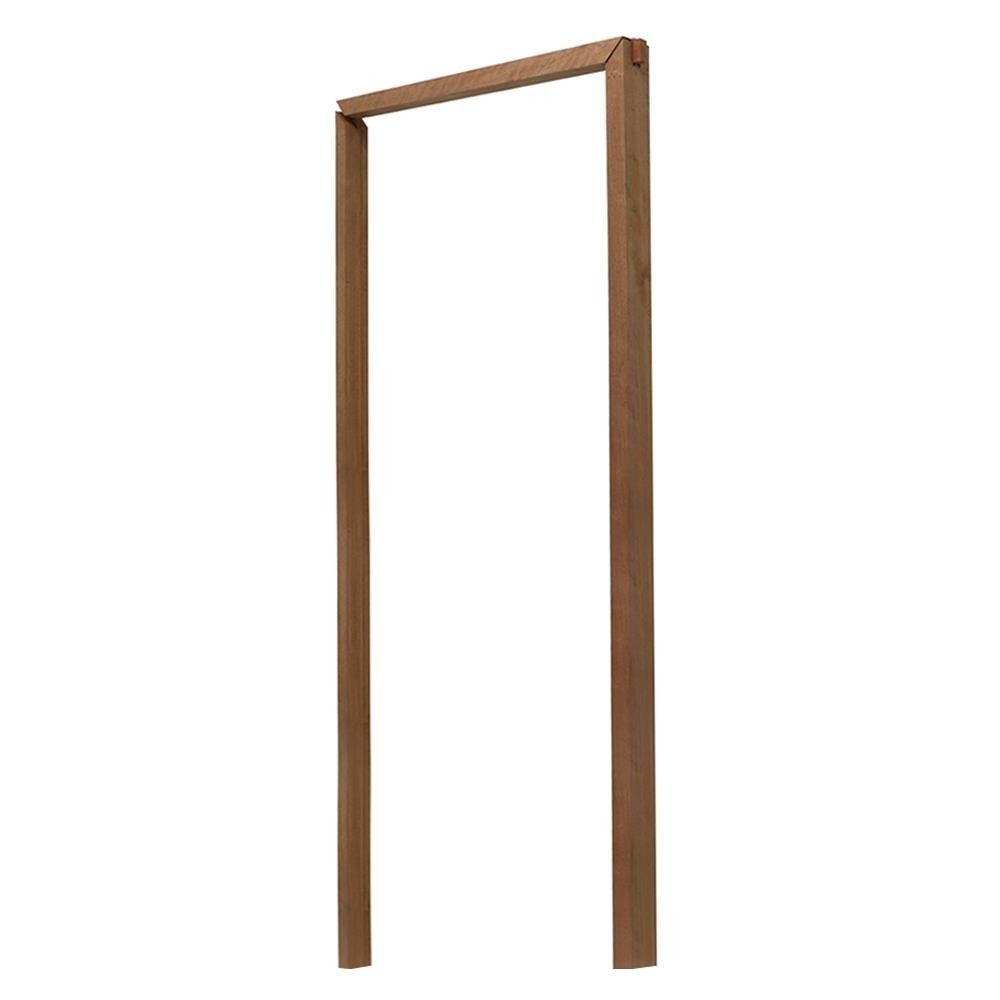 MODERN DOORS วงกบประตูไม้เต็งแดง COM1 90X200 ซม. สีน้ำตาล จัดส่งโดย HomePro