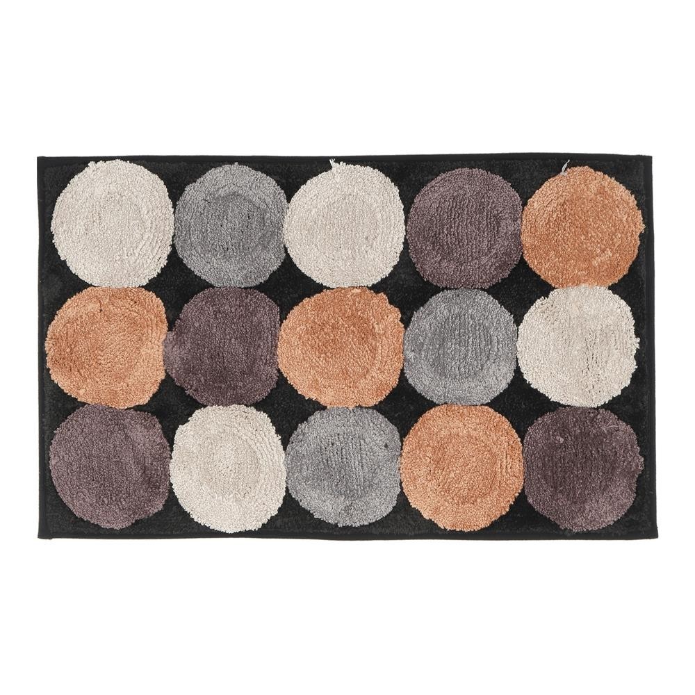 HomePro พรม REMY 45X70 cm สีน้ำตาล แบรนด์ HLS