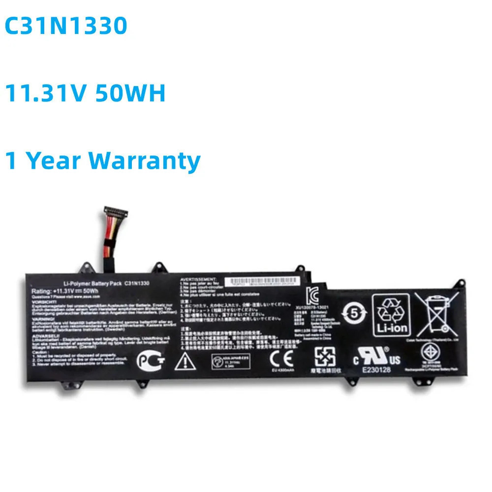 C31N1330 V 50w laptop battery for ASUS sen book, UX32L, UX32LA, UX32LN, 0B200-00070200