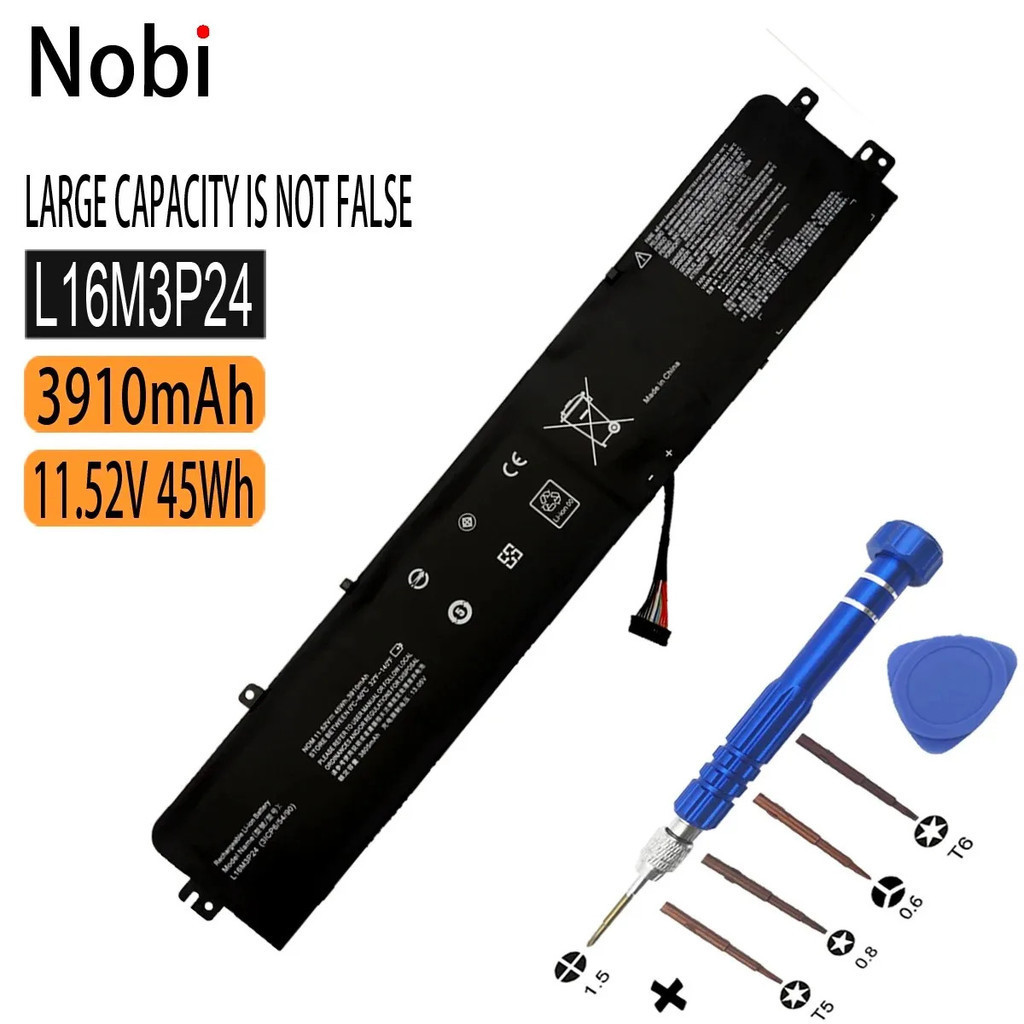 NOBI ใหม่ L14M3P24 L14S3P24 L16M3P24แบตเตอรี่แล็ปท็อปสำหรับ Lenovo Ideapad Xiaoxin 700 R720 Y700-14I