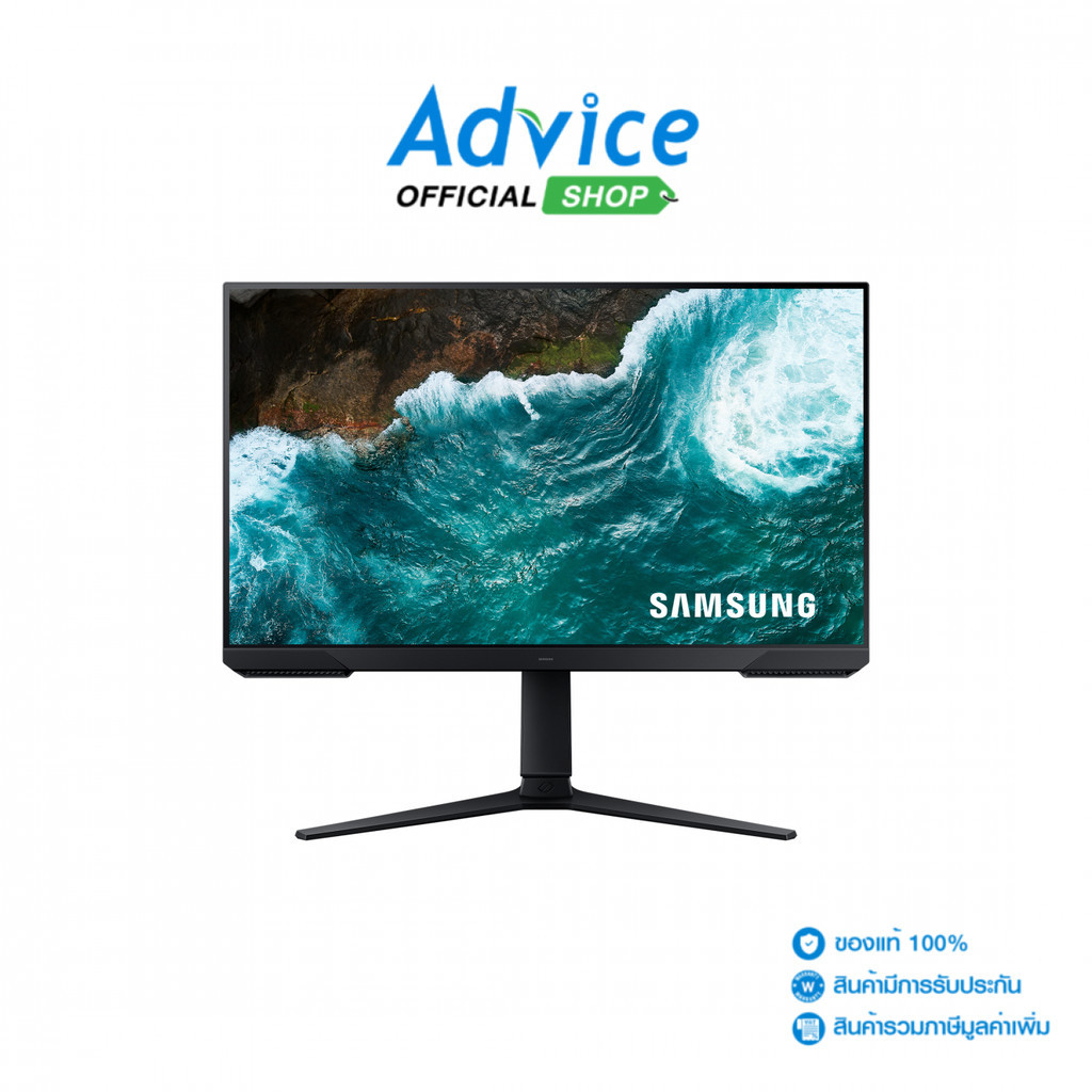 SAMSUNG MONITOR (จอคอมพิวเตอร์) 23.8'' ODYSSEY G3 LS24DG302EEXXT (VA, HDMI, DP) FREESYNC 180Hz - A0160291
