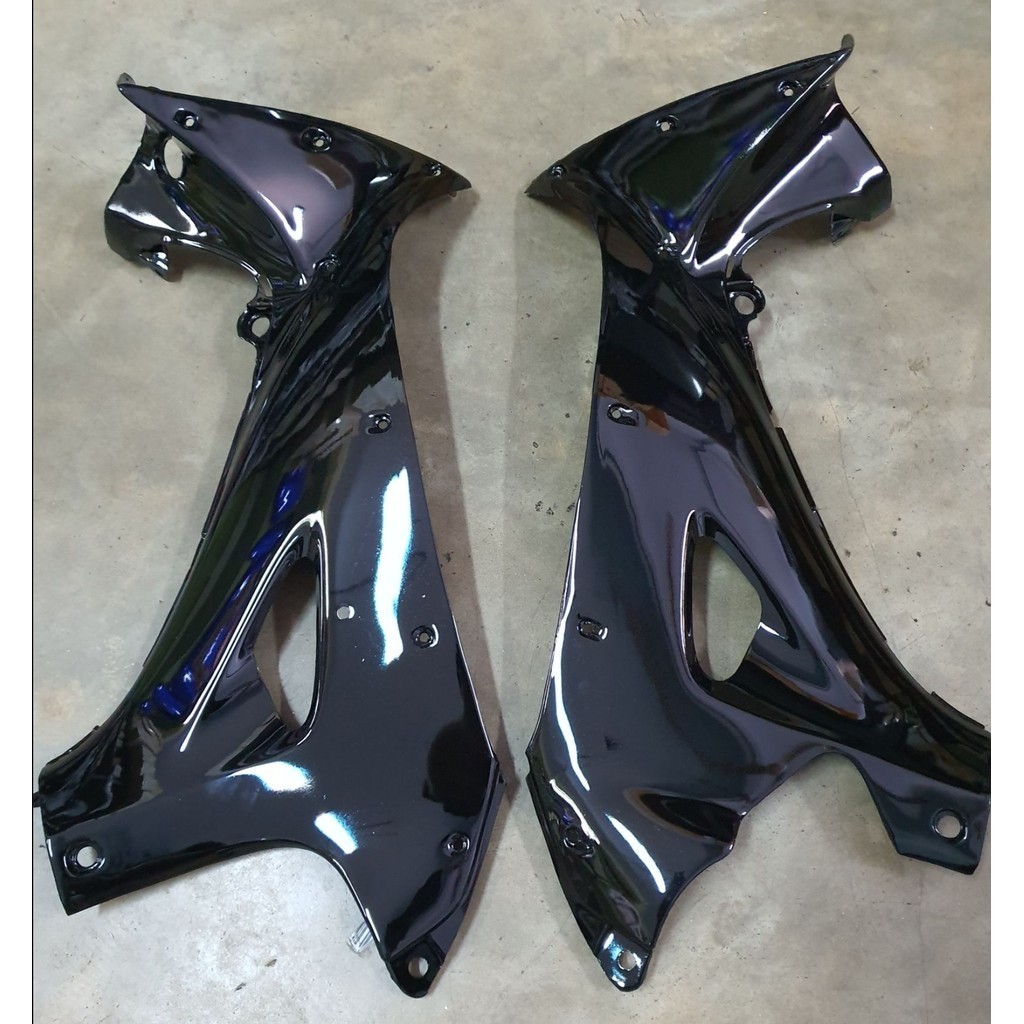 บังลมใน wave125 กุญแจกลม สีดำ แฟริ่ง เวฟ 125 125s 125r