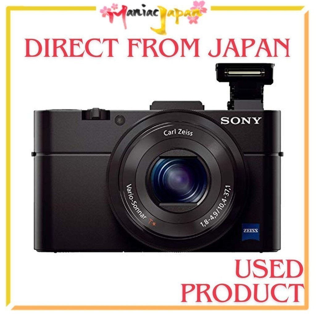 [ กล้องมือสองจากญี่ปุ่น ] Sony Digital Camera DSC-RX100M2 1.0" Sensor with F1.8 Lens Black Cyber-sho