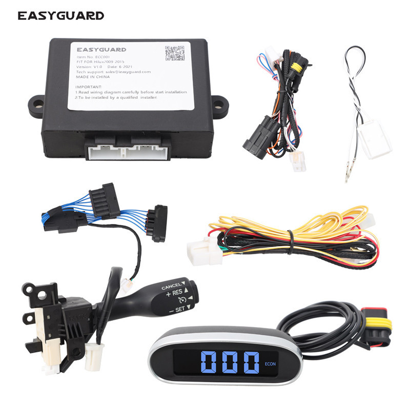 EASYGUARD cruise control unit fit for Hilux fortuner innova fj car speed control plug and play cruis