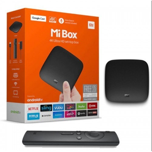 Xiaomi Mi TV Box S 4K Global Version set top box Android TV 9.0 HDR 2GB 8GB WiFi DTS Multi Language 