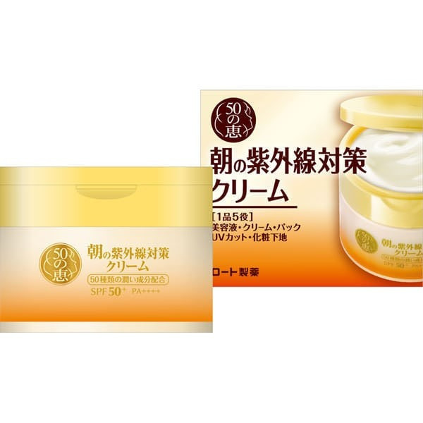Rohto 50 Megumi Megumi Morning UV protection cream [sunscreen] 90g Direct from Japan