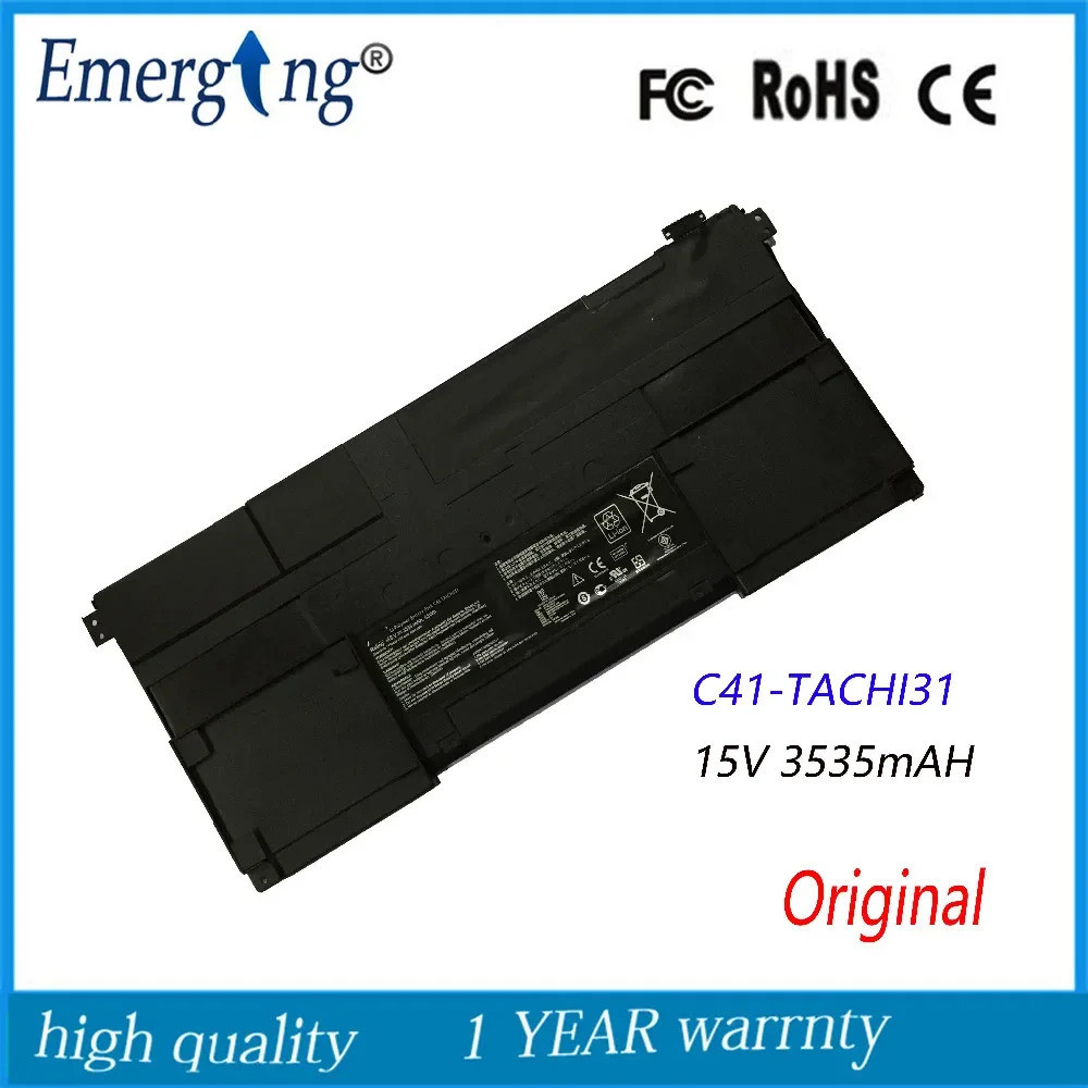 15V 53Wh แบตเตอรี่แล็ปท็อปใหม่สำหรับ ASUS Ultrabook TAICHI31 TAICHI 31 C41-TAICHI31 Series