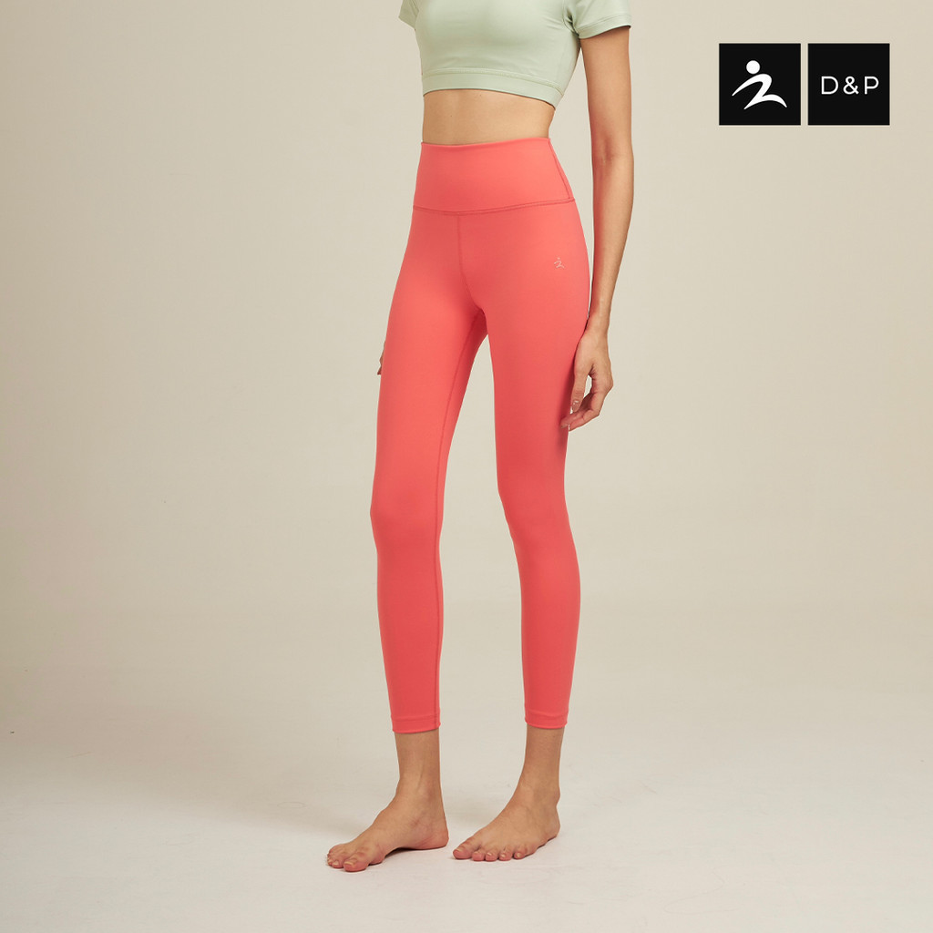 D&P Sport ALLways Leggings เลกกิ้ง เอวสูง เก็บพุงยกสะโพก ระบายอากาศได้ดี DP-2769