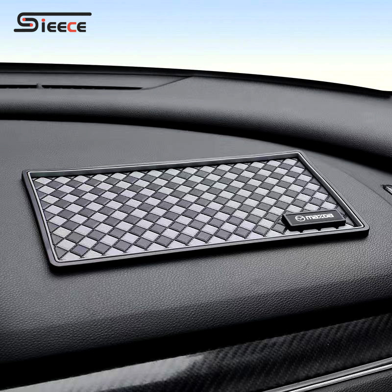 Sieece แผ่นกันลื่นรถยนต์ ที่วางโทรศัพท์ในรถยนต์ สำหรับ Mazda 2 CX3 3 CX8 CX5