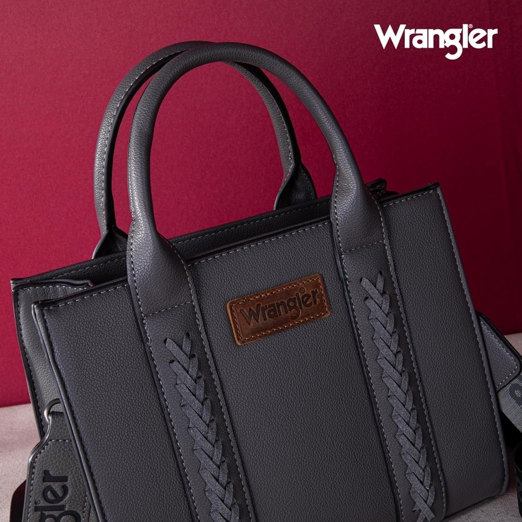 Leisure Fashion Wrangler Tote Bags for Women Top-handle Handbags and Purses for Women