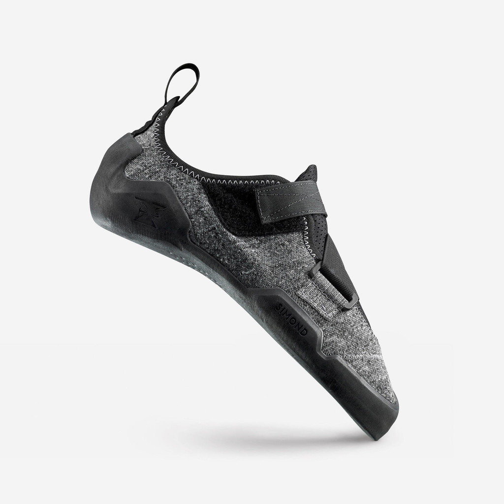 SIMOND - รองเท้าปีนผารุ่น SPIDER (สีเทา MOTTLED GREY) - CLIMBING SHOE FIRST KLIMB - GREY