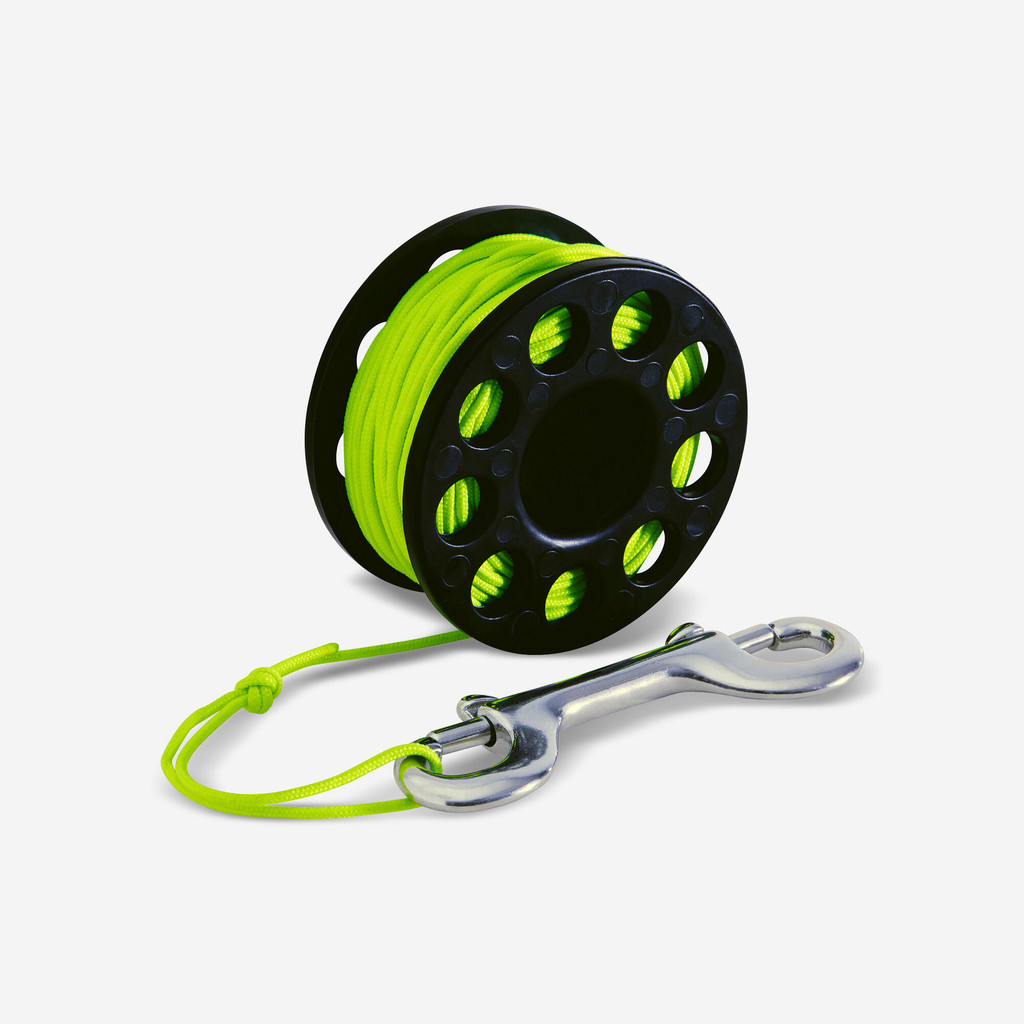 SUBEA - รอกสปูลสำหรับการดำน้ำลึกขนาดกะทัดรัดรุ่น SCD 20 เมตร - SCD 20 m Compact Spool SCUBA diving s