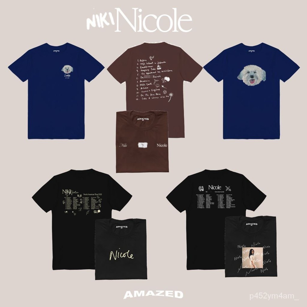 【High quality】【High quality】NIKI T-shirt Nicole Zefanya Shirt | Amazedph【COD】